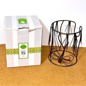 Scentsy Wrap for Scentsy Warmer Dragonfly Pattern Metal Sleeve New No Warmer